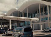 Aeropuerto de Nassau, en las Bahamas.