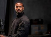 Fotograma cedido hoy por Paramount Pictures donde aparece el actor Michael B. Jordan como John Kelly, durante una escena de la película "Without Remorse" que estrena Amazon el viernes.