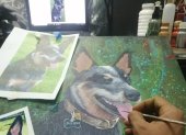 Los retratos de perros y gatos tienen gran acogida entre los amantes de los animales.