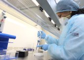 En en laboratorio de la UESS se detectaron los casos de las distintas variantes.
