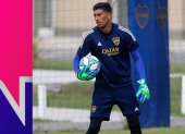 Fabián Andrada, arquero de Boca, dio positivo en la prueba de COVID-19.