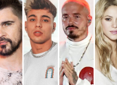 Juanes, Sebastián Villalobos, J Balvin y Shakira