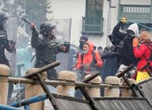Las duras protestas con represión policial desangran a Colombia.