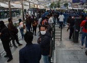 El servicio de transporte municipal anunció más unidades para suplir la alta demanda frente a la paralización de los buses.