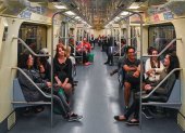 El metro de Sao Paulo tendrá puntos o será un punto de vacunación masiva.