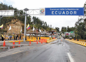 Ecuador decidió cerrar su frontera con Colombia.
