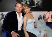 Álex Rodríguez y Jennifer López.