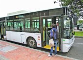 En 2019, tres empresas nacionales importaron buses eléctricos para mostrar su eficacia en la urbe.