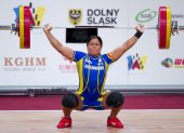 Alexandra Escobar, tiene 40 años y está clasificada en los 55 y 59 kg. En el primero es  # 9 y en el segundo 10 del ranking.