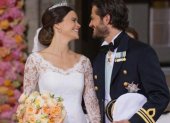 La princesa Sofía de Suecia y su esposo.