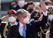 El presidente de Ecuador, Guillermo Lasso, el pasado lunes en Quito.