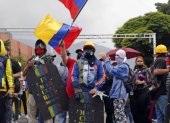 Las protestas en Colombia duran más de un mes y bajan de intensidad