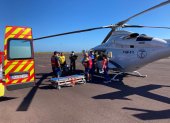 El helicóptero HN411 ha participado en la mayor cantidad de evacuaciones aeromédicas.