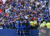 Emelec y su hinchada no han vuelto a celebrar goles juntos en el Capwell.