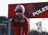 Leclerc firmó ayer la novena ‘pole’ de su carrera en F1 -la segunda consecutiva-.