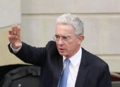 el expresidente de Colombia mostró su postura contra las protestas.