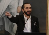El presidente salvadoreño, Nayib Bukele.