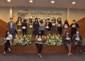 Los estudiantes más destacados de la Universidad Ecotec recibieron reconocimientos.