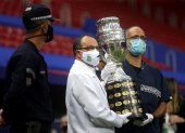 La Copa América se desarolla en Brasil en medio de los casos de la COVID-19.