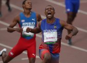 Álex Quiñónez va por los 200 metros en Tokio. Fue oro en Juegos Panamericanos (20,41s), bronce en el Mundial (19,98s) y segundo en la Diamond League.