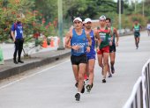 Jiménez cumplió con una destacada participación en la pasada Copa Panamericana de Marcha que se disputó en Guayaquil, pero fue en La Coruña donde clasificó.