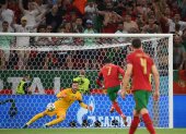 Cristiano Ronaldo lleva cinco goles en la presente Eurocopa, tres de ellos fueron de penal
