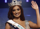 Miss Grand Ecuador es Andrea Aguilera de 20 años.