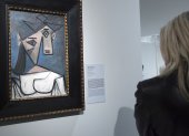 Fotografía de archivo del 4 de enero de 2012 que muestra la obra del pintor malagueño Pablo Picasso ""Cabeza de Mujer"" (1934), en la Galería Nacional de Atenas (Grecia).