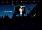 El fundador de Tesla y de la compañía aeroespacial SpaceX, el magnate de origen sudafricano Elon Musk, participa en una videoconferencia en la segunda jornada del Mobile World Congress (MWC) que comenzó ayer en Barcelona, con un formato híbrido y más reducido a causa de la pandemia.