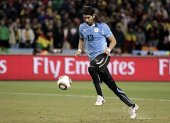 Sebastián Abreu ejecutó el penal al estilo Panenka en el Mundial de 2010