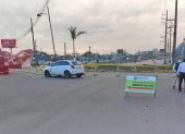 Las obras de instalación de una alcantarilla obligan al cierre de un  tramo de la Alóag-Santo Domingo