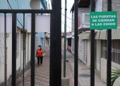 El barrio. Pese a que se han colocado puertas en las peatonales para frenar los delitos, estos no cesan.