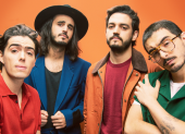 Morat para la sesión de fotos de su tercer disco.