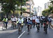 Alrededor de 200 ciclistas acudieron al recorrido.
