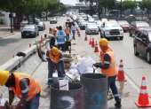 Los conductores piden al Municipio que se trabaje en la noche.