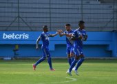 En el primer tiempo, Emelec va ganando 2-0 ante Manta.