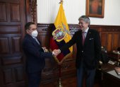 Carondelet. El defensor público general (e), Ángel Torres Machuca, se reunió este 20 de julio con el presidente Guillermo Lasso.
