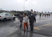 Operativo. La mañana de este jueves 22 de julio se armó un operativo de recaptura de los presos fugados de Cotopaxi.