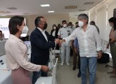 El presidente Guillermo Lasso cumplió este 23 de julio de 2021 varias actividades en Guayaquil.