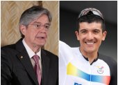 Guillermo Lasso felicita a Carapaz vía telefónica.