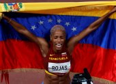 Yulimar Rojas no solo ganó oro, sino que registró una nueva marca en salto triple.