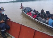 La Armada del Ecuador en los operativos ha encontrado naves con migrantes.