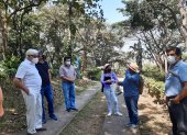 Visita. Una evaluación reciente en el Jardín Botánico de Guayaquil.