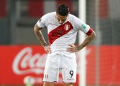 Delantero peruano Paolo Guerrero, del Internacional.