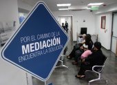 Justicia. En los centros de mediación, las partes buscan, de forma voluntaria, resolver un conflicto.