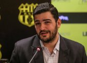 Aquiles Álvarez conversó con EXPRESO luego de la clasificación de Barcelona a semifinales de Libertadores.