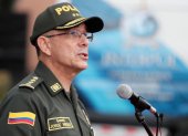 En la imagen, el director de la Policía colombiana, general Jorge Luis Vargas.