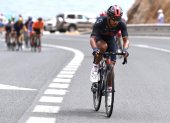 Destacado. Jonathan Narváez, ciclista tricolor, cumplió una buena actuación en la décima etapa de la prueba europea.