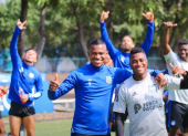 El conjunto del Club Sport Emelec se prepara para lo que será la Jornada 6.
