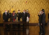 Ceremonia. Tres nuevos funcionarios se incorporan al gabinete de Guillermo Lasso.